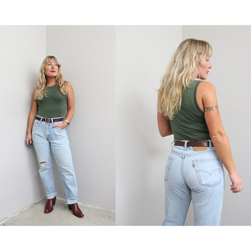 2000's Y2K Vintage Levi's Light Wash 505 Jeans ~ Women's XS SM 30" to 31" Waist